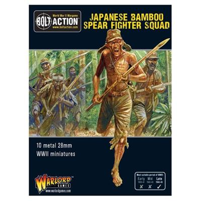 Bolt Action - Japanska Bambuspearfighter Squad - EN