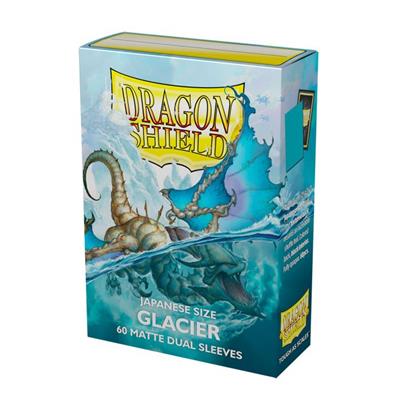 Dragon Shield Japanese size Matte Dual Sleeves - Glacier Miniom (60 Sleeves)