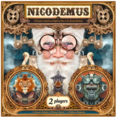 Nicodemus - Strategiskt Brädspel för Två Spelare