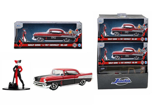 Harley Quinn 1957 Chevy Bel Air 1:32 Samlarbil