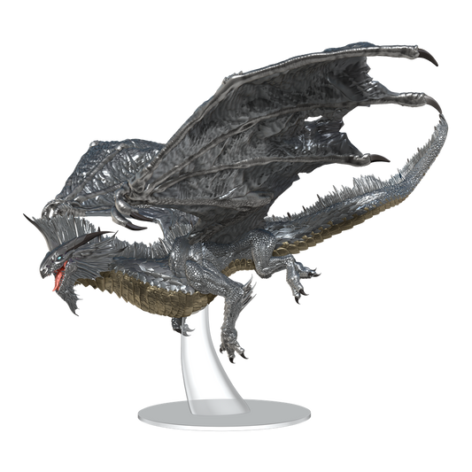 D&D Nolzur's Marvelous Miniatures: Adult Silver Dragon - EN