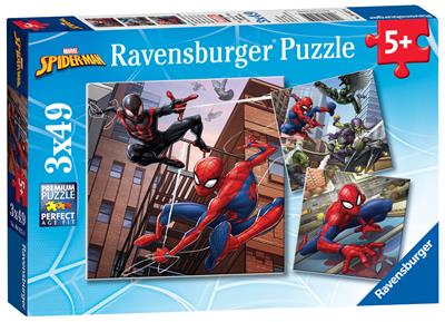 Ravensburger Pussel Spiderman 3 x 49 pcs