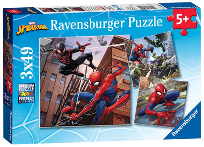 Ravensburger Pussel Spiderman 3 x 49 pcs