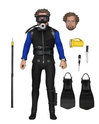 Jaws - 8" Scale Clothed Figur – Hooper (Shark Cage)