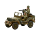 Bolt Action - US Army Jeep med 30 Cal MMG