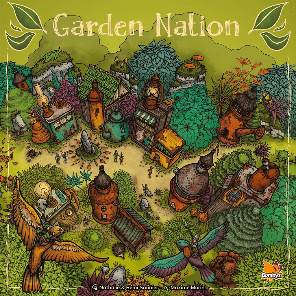 Garden Nation - Strategiskt Brädspel för 2-4 Spelare