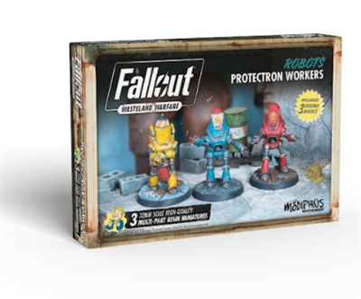 Fallout Wasteland Warfare - Robots: Protectron Workers - EN