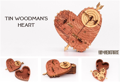 Tin Woodman's Heart - Anpassningsbar Box med Kodlås