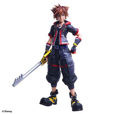 Kingdom Hearts III Play Arts Kai Actionfigur - Sora Ver. 2 Deluxe Ver.