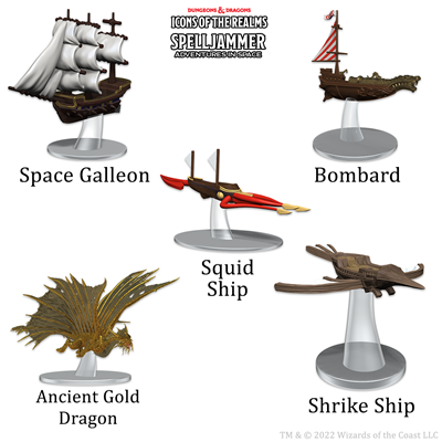 D&D Icons of the Realms: Ship Scale - Welcome to Wildspace