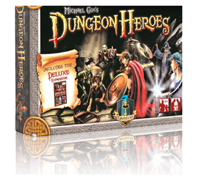 Dungeon Heroes - Med 2 expansioner: Draken och Dryaden samt Undeads Herre