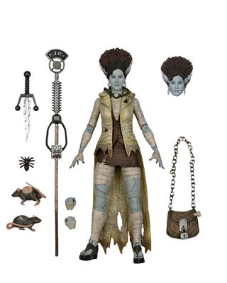 Universal Monsters x Teenage Mutant Ninja Turtles - 7” Scale Actionfigur – April as The Bride