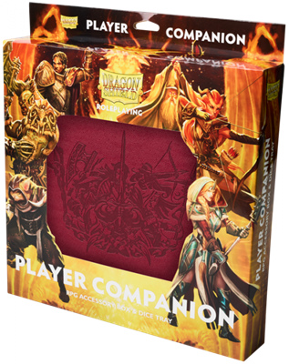 Dragon Shield RPG Player Companion - Blood Red