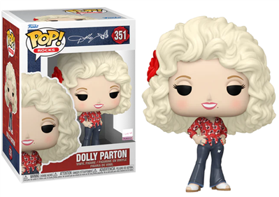 Funko POP Rocks: Dolly Parton ('77 Tour) Samlarfigur