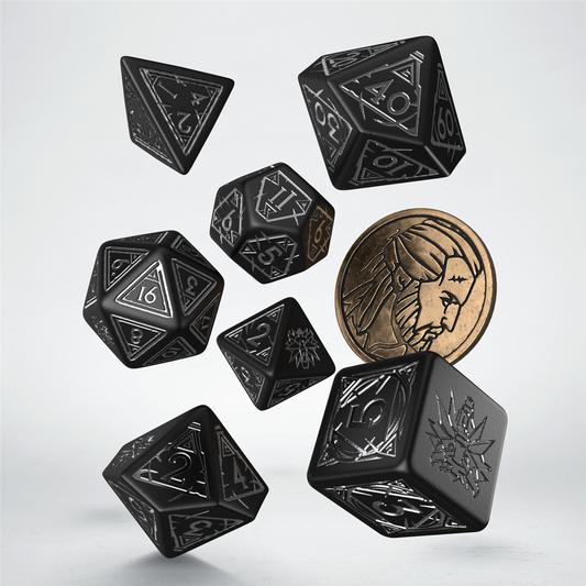 The Witcher Dice Set. Geralt - The Silver Sword