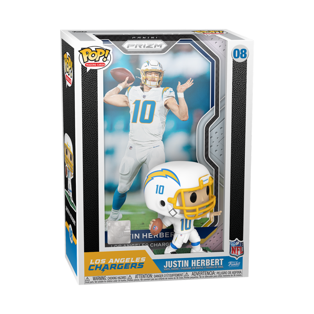 Funko POP Trading Cards: Justin Herbert