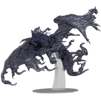 D&D Icons of the Realms: Adult Blue Shadow Dragon - EN