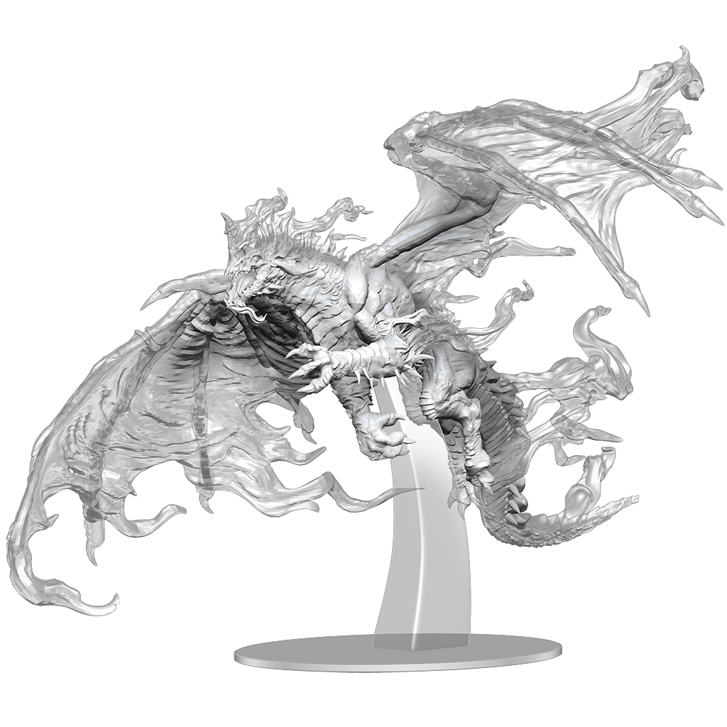 D&D Nolzur's Marvelous Miniatures: Adult Blue Shadow Dragon - EN