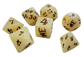 Munchkin Polyhedral Dice Set (7) Tan/Brown