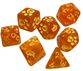 Kitten Polyhedral Dice Set (7) - Orange