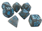 Kitten Polyhedral Dice (7) Gray