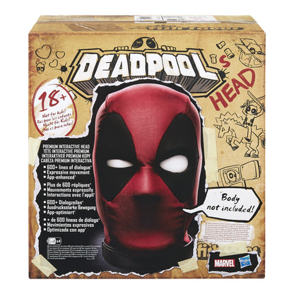 Marvel Legends Deadpool's Head – Interaktiv Samlarobjekt