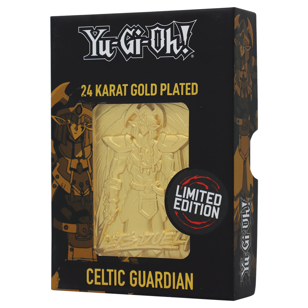 Yu-Gi-Oh! 24K Guldpläterad Celtic Guardian Samlarkort