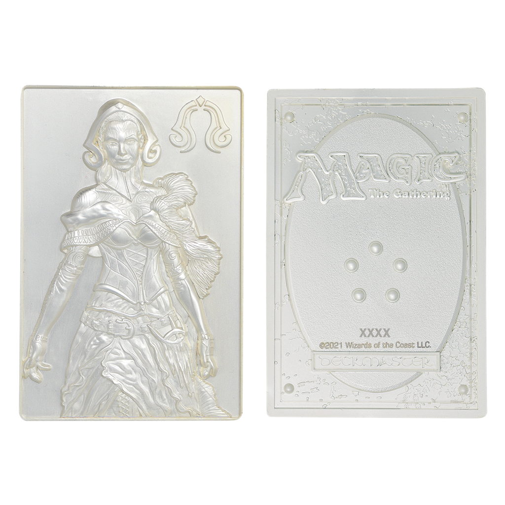 Magic the Gathering Limited Edition .999 Silver Plated Liliana Collectible