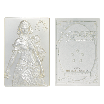 Magic the Gathering Limited Edition .999 Silver Plated Liliana Collectible