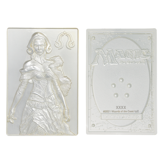 Magic the Gathering Limited Edition .999 Silver Plated Liliana Collectible