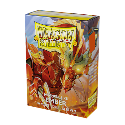 Dragon Shield Japanese size Dual Matte Sleeves - Ember 'Alaria