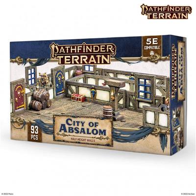 Pathfinder Terrain: Absalom Halvhöjdsväggar