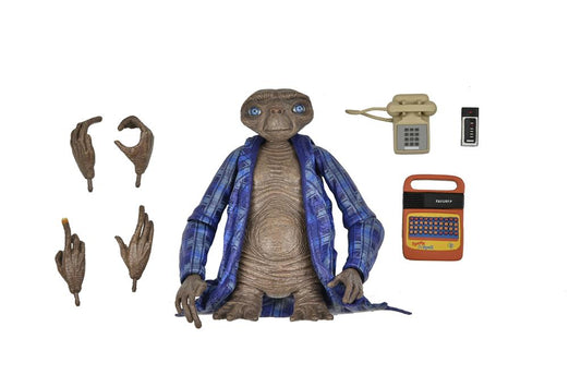 E.T. (40th Anniversary) – 7” Scale Actionfigur – Ultimate Telepathic E.T.