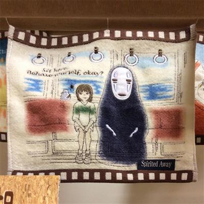 Mini Handduk Celluloid Chihiro In The Train - Spirited Away