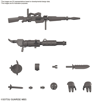 HG 1/144 Expansion Parts Set For Demi Trainer