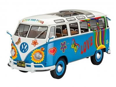 Revell VW T1 Samba Bus Flower Power (1:24)