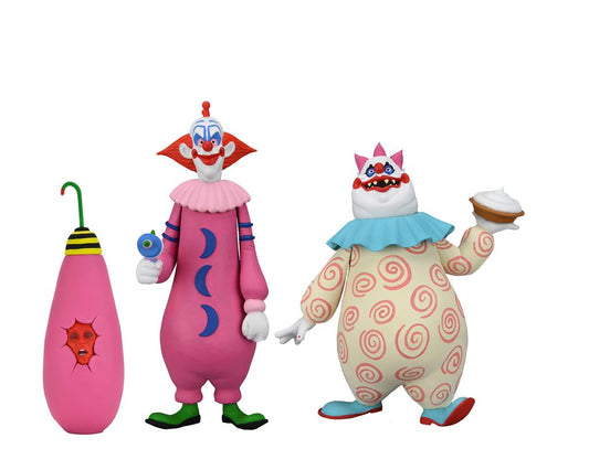 Killer Klowns From Outer Space – 6” Scale Actionfigur – Slim & Chubby 2-Pack