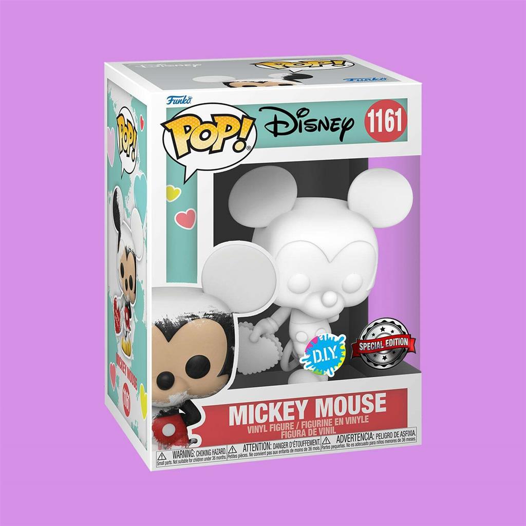 Funko POP Disney: Valentine Mickey Mouse (DIY) (WH) (Exclusive)