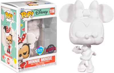 Funko POP Disney: Valentine Minnie Mouse (DIY)(WH)(Exclusive)