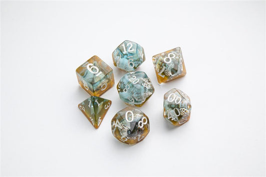 Gamegenic - Embraced Series - Summer Time - RPG Dice Set (7pcs)