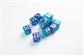 Gamegenic - Galaxy Series - Neptune - D6 Dice Set 16 mm (12 pcs)