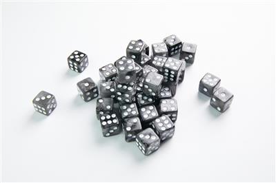 Gamegenic - Galaxy Series - Moon - D6 Dice Set 12 mm (36 pcs)