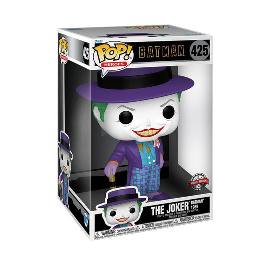 Funko POP Jumbo: Batman 1989 - Joker med Hatt (Exklusiv)