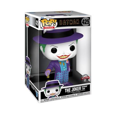 Funko POP Jumbo: Batman 1989- Joker w/Hat (Exclusive)