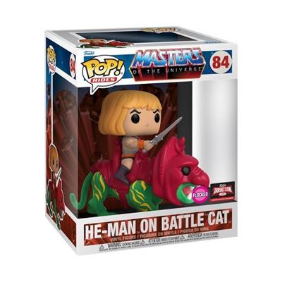 Funko POP Ride DLX: MOTU- He-Man on BC (FL) (Exclusive)