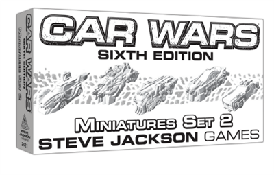 Car Wars 6th Edition Miniatures Set 2 - EN