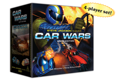 Car Wars 6th Edition - Full Core Set för Autoduelling