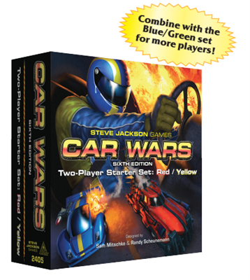 Car Wars 6th Edition Two-Player Starter Set Red/Yellow - EN