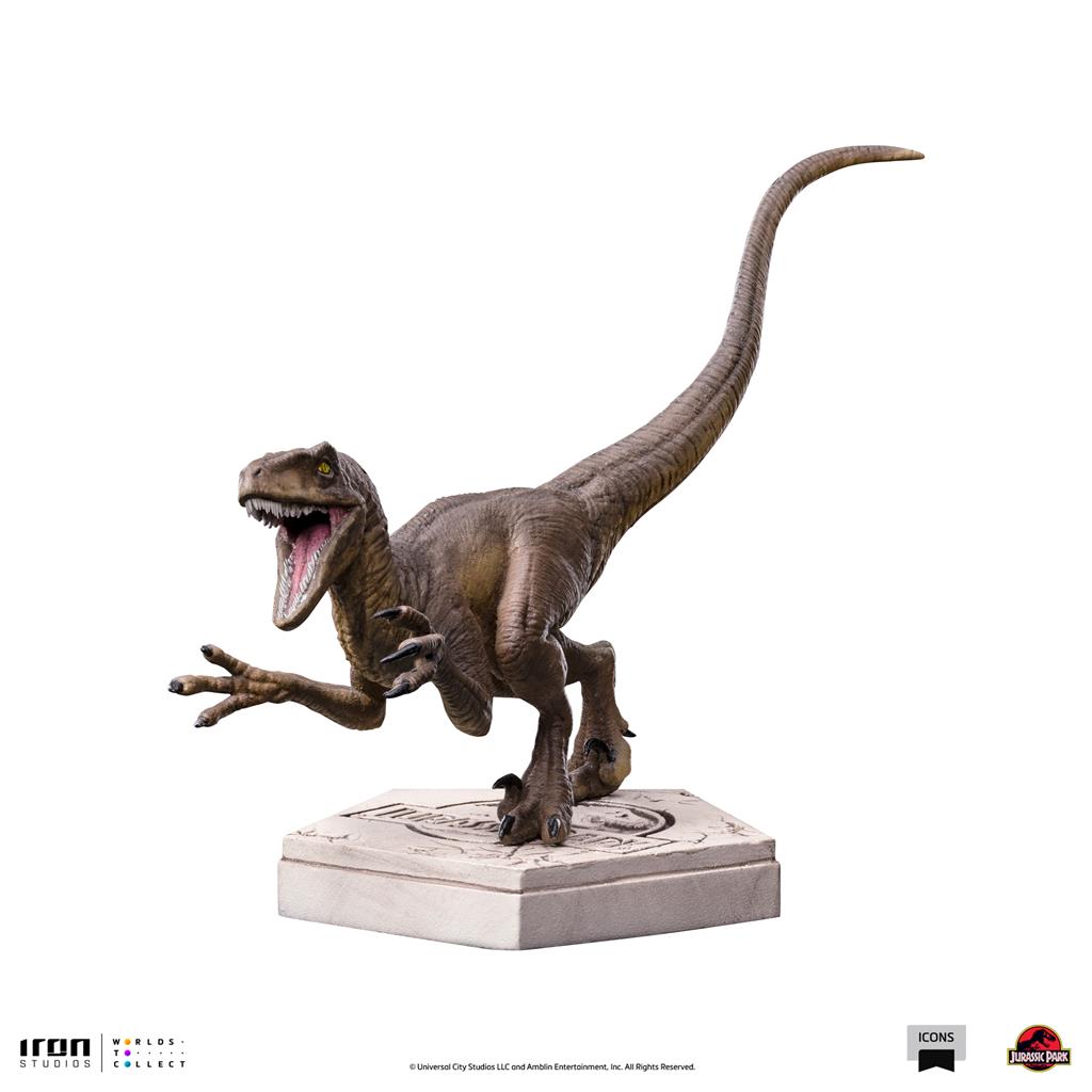 Jurassic World Icons - Velociraptor A Statue