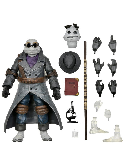 Universal Studios x TMNT 7” Scale Actionfigur Ultimate Donatello as The Invisible Man